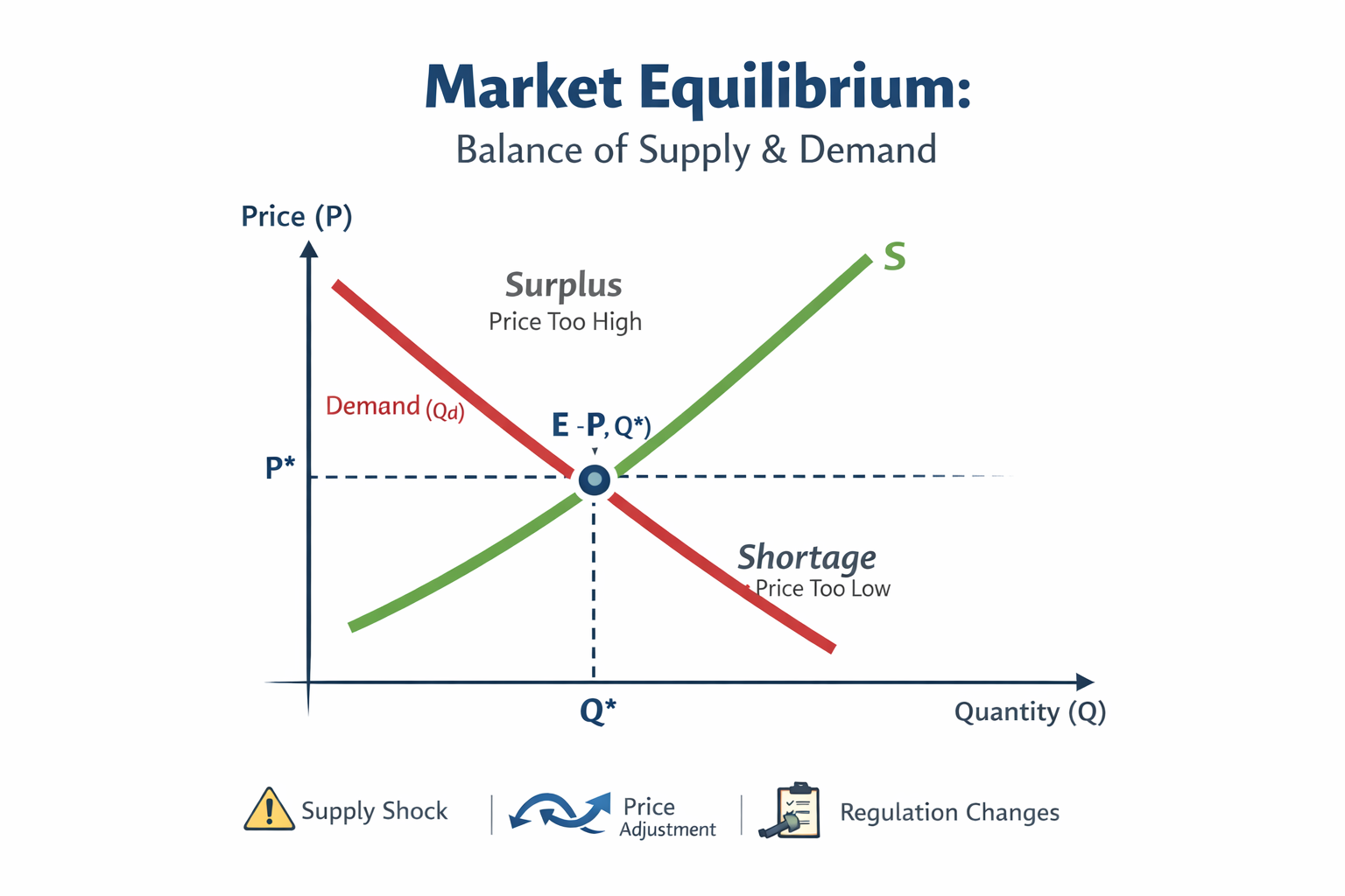 What Is Market Equilibrium? Formula and 5 Examples